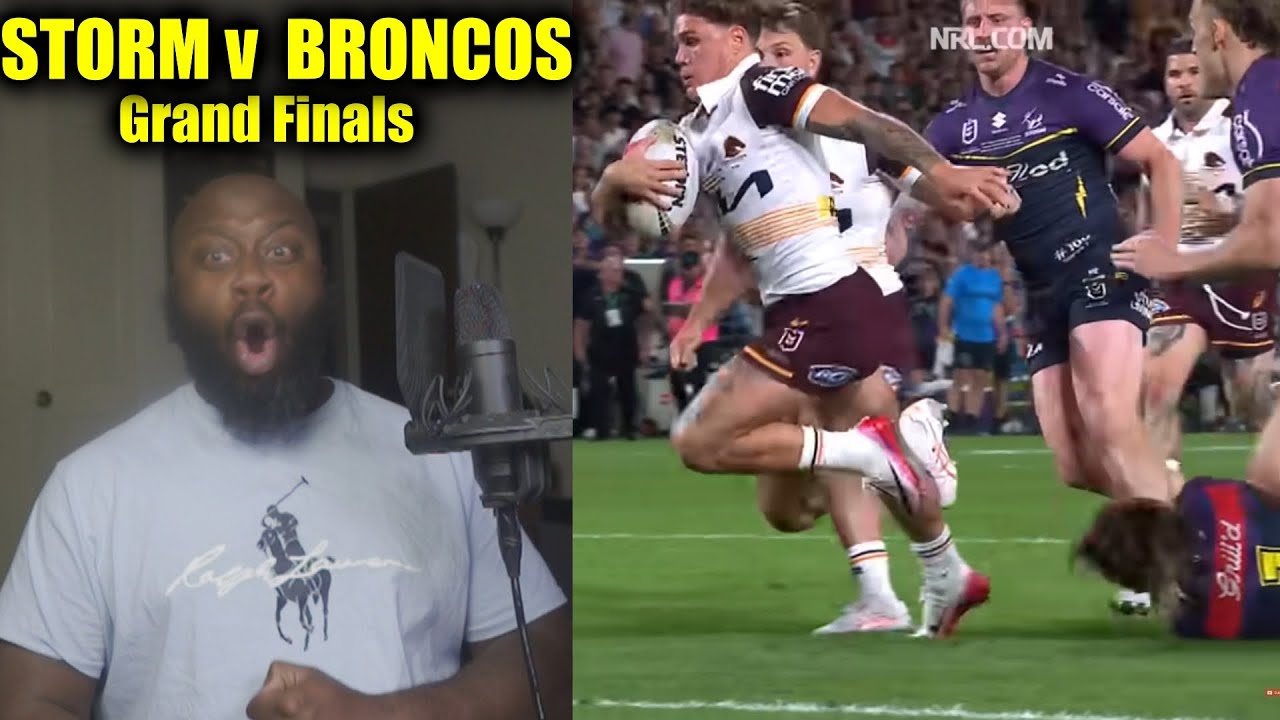 NRL 2025 | Storm против Broncos (гранд-финал) Реакция GoHammTV