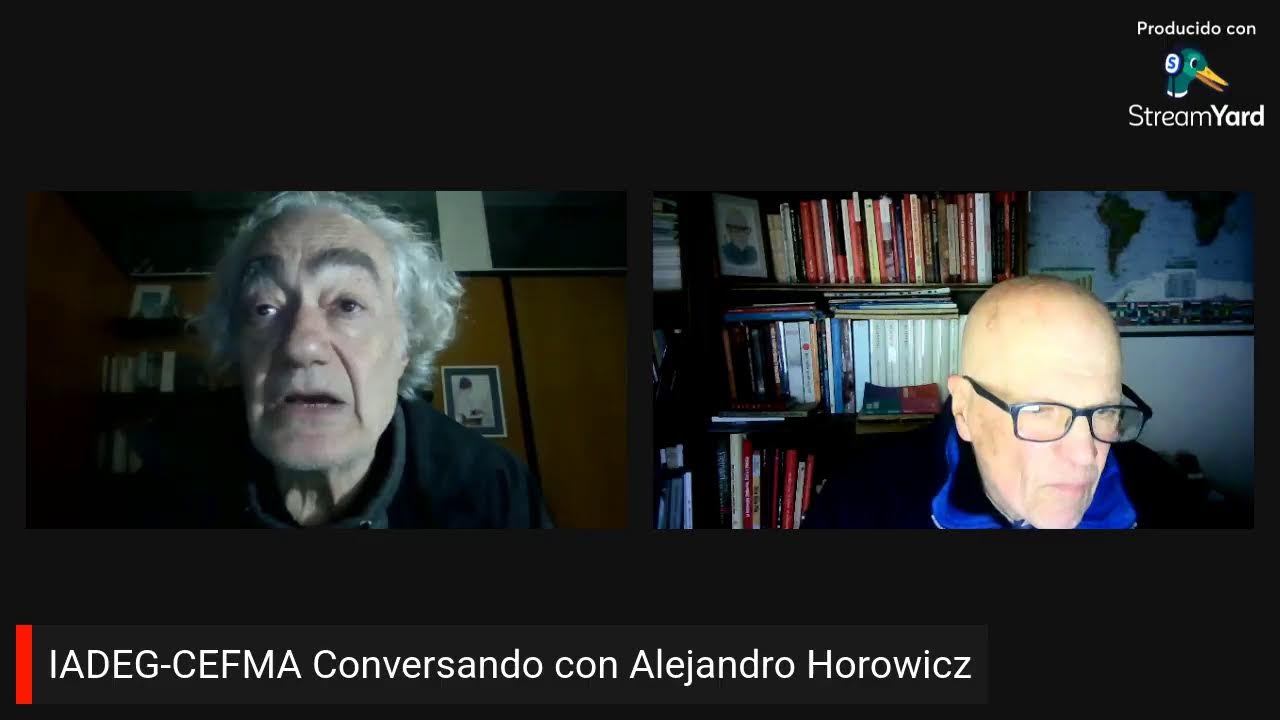 Conversamos con Alejandro Horowicz