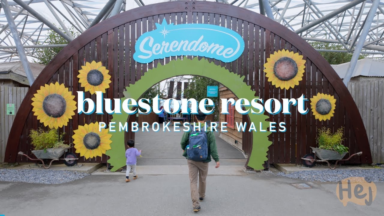 Exploring Bluestone Wales 🌲 Lodge Tour, Fairy Walks, Spa & Nighttime Fire Show