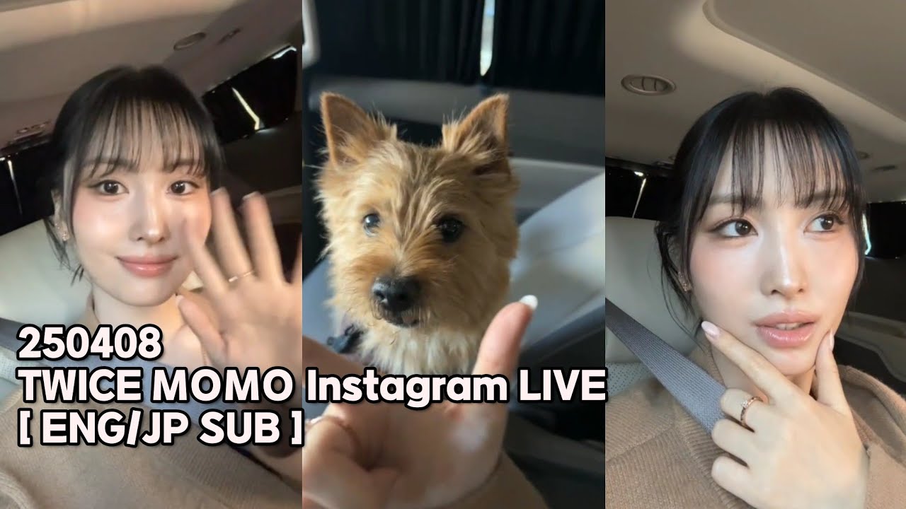 TWICE MOMO Instagram Live 250408 [ENG/JP SUB]