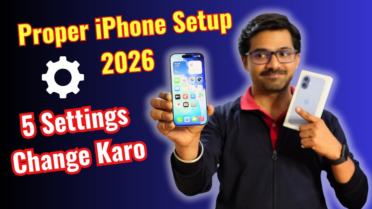 Don't Setup Your New iPhone Wrong! ❌ iPhone 17 Proper Setup Guide (2026)