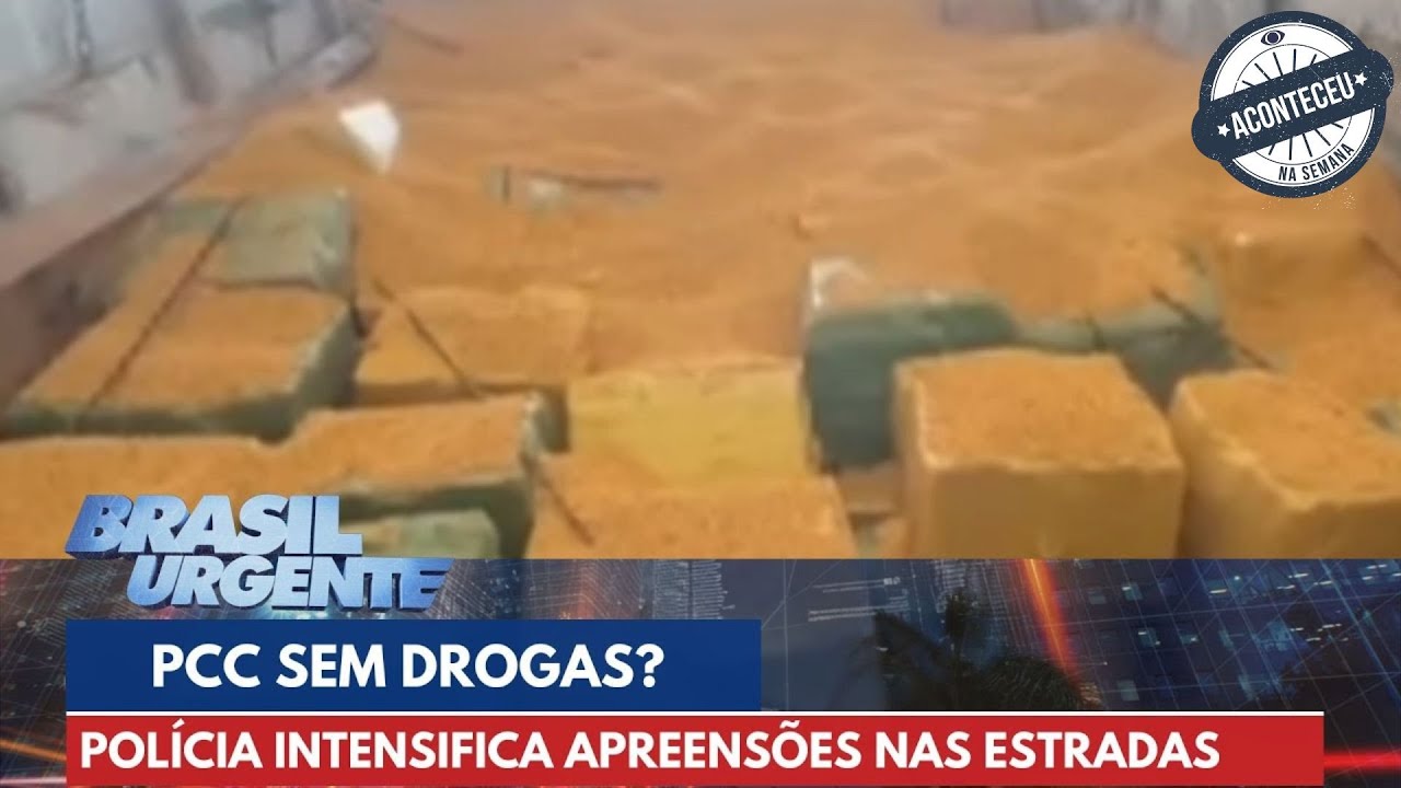 Aconteceu na Semana | PCC está enfrentando escassez de drogas devido ao aumento das apreensões