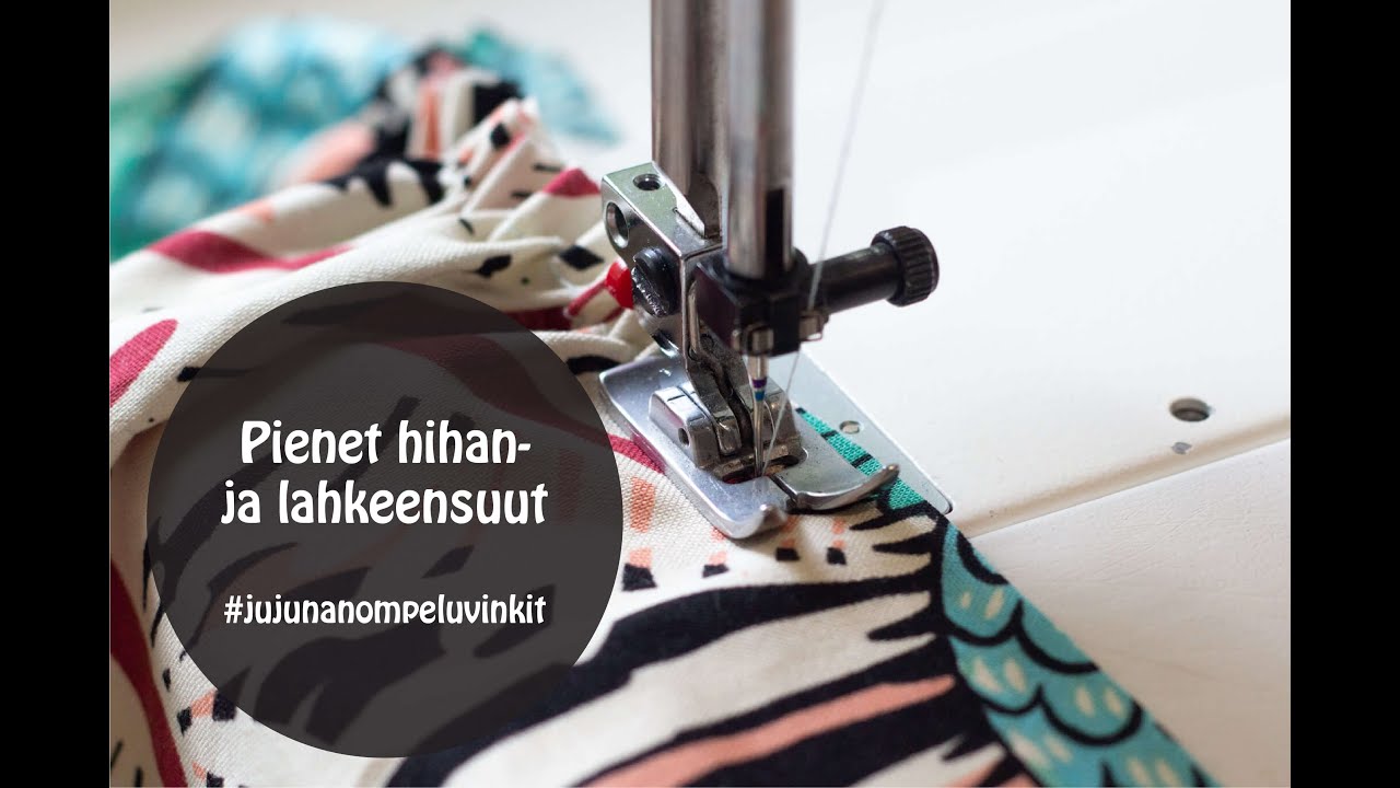 Näin ompelet pienet hihan- ja lahkeensuut helposti!