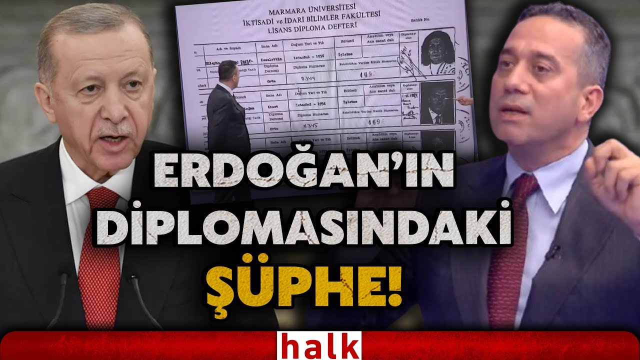 Erdoğan'ın diplomasındaki şüphe! Başarır '86 milyon görsün' dedi; 'Lisans Diploma Defteri'ni anlattı