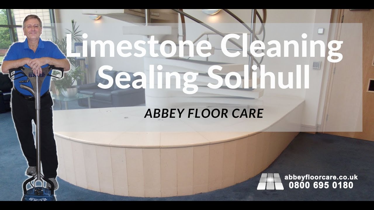 Limestone Cleaning Sealing Solihull - Abbey Floor Care