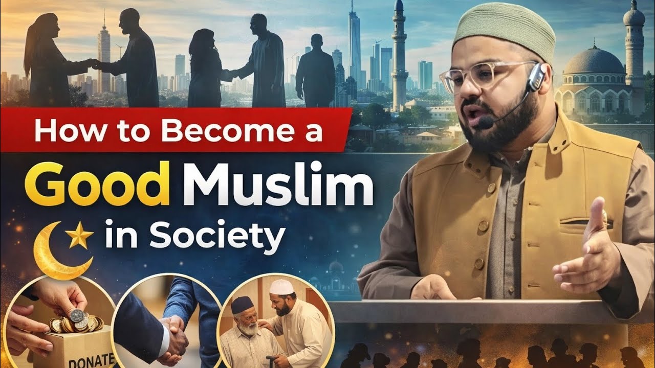 How to become Socially Responsible Muslim in a society.