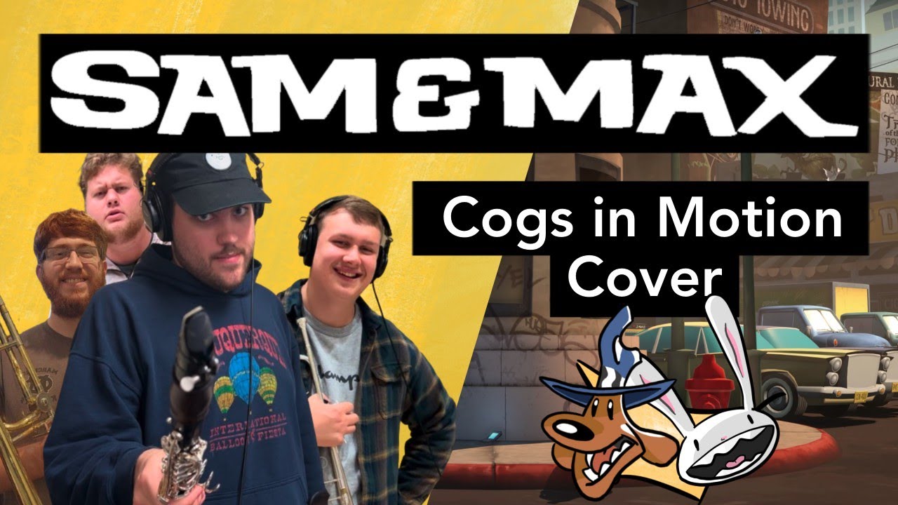 Cogs in Motion Cover | Sam & Max