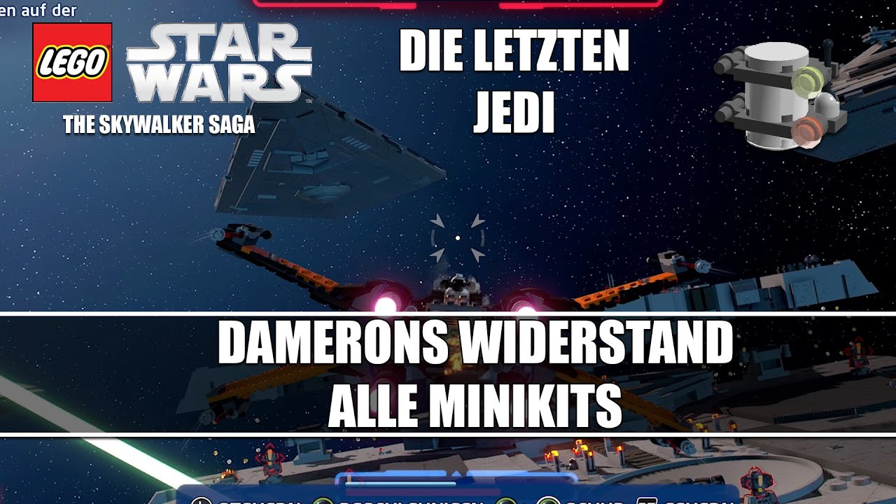 Damerons Widerstand alle Minikits - Die letzten Jedi - Lego Star Wars The Skywalker Saga