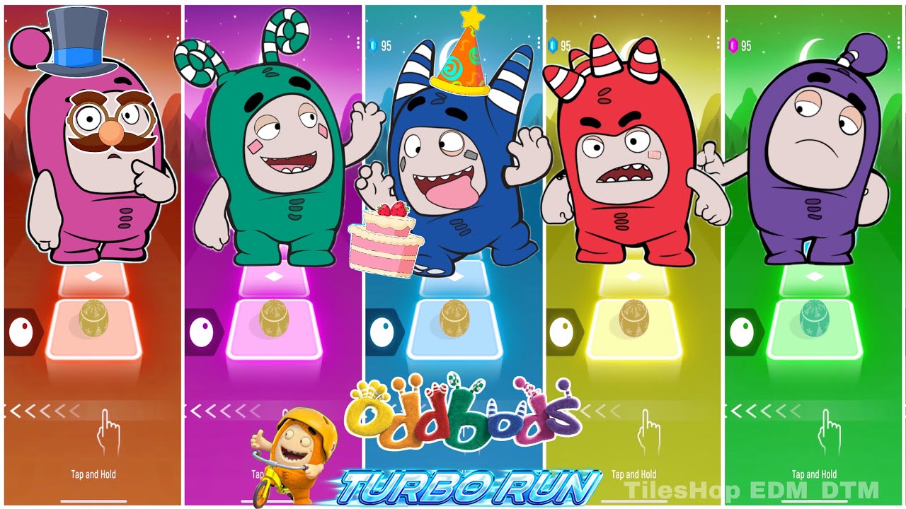 Oddbods Newt 🆚 Oddbods Zee 🆚 Oddbods Pogo 🆚 Oddbods Fuse 🎶 Coffin Dance!! Who Will Win?