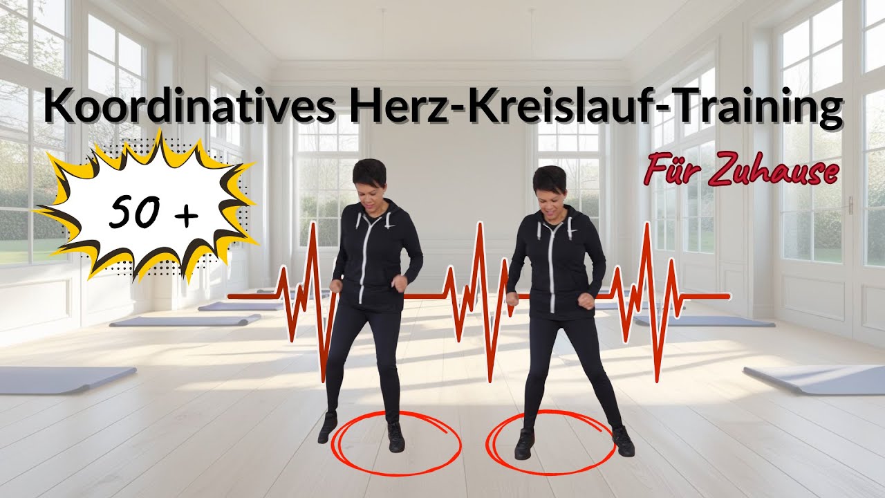 Koordinatives Herz-Kreislauf-Training 50+