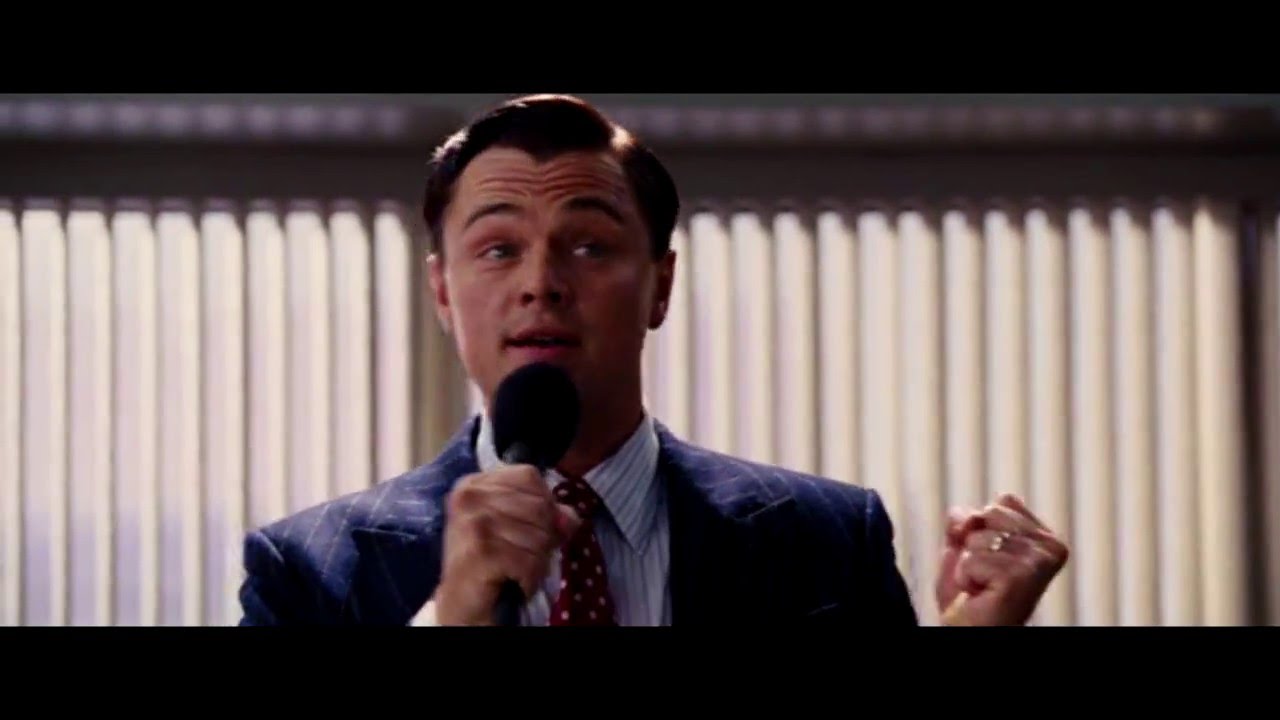 Vlk z Wall Street - Motivačn&iacute; řeč