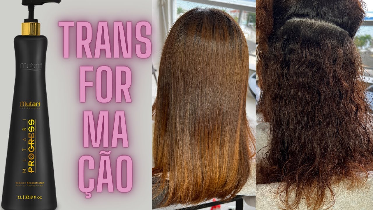 ESSA PROGRESSIVA SAIU DE LINHA - TRANSFORMAÇÃO em Cabelo CACHEADO com MUTARI PROGRESS