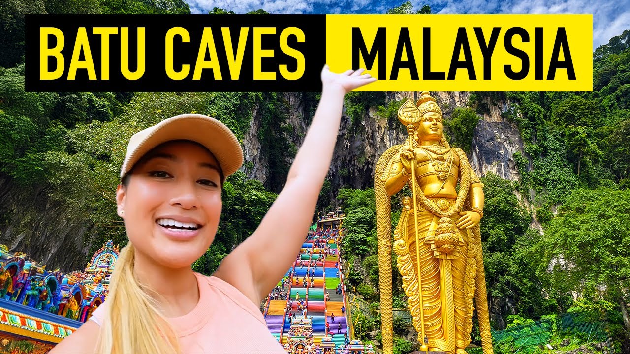 First Time Exploring Batu Caves in Malaysia! 🇲🇾