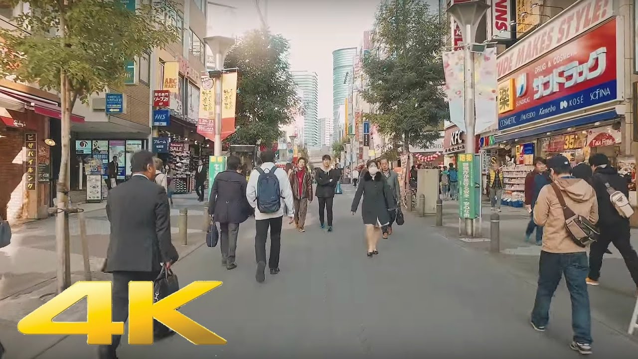 Walking around Ikebukuro, Tokyo - Long Take【東京・池袋】 4K