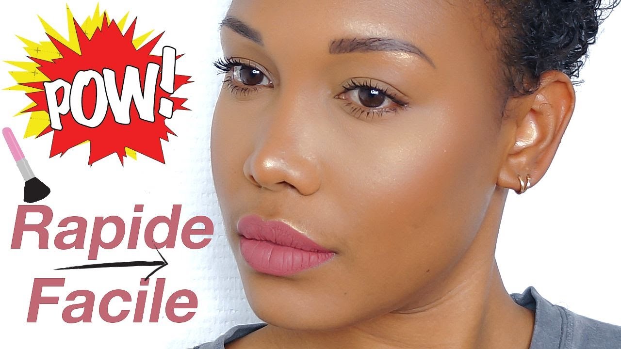 Flawless everyday makeup routine for brown skin