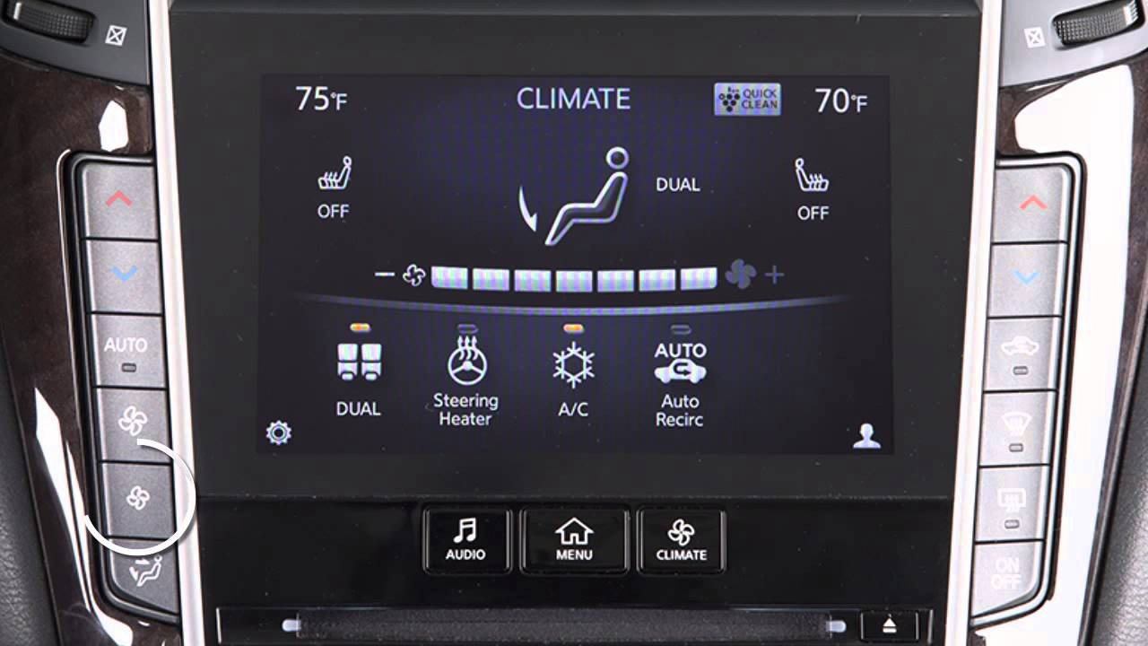 2015 Infiniti Q50 -  Climate Controls