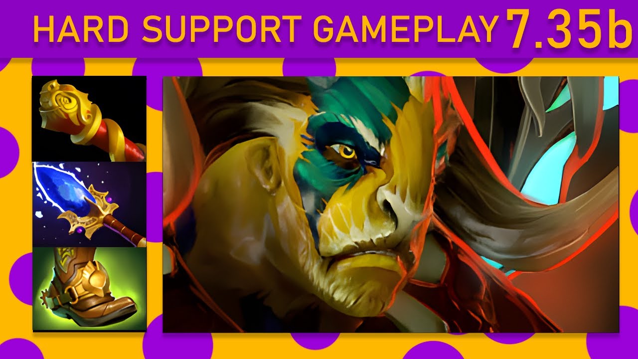 ⭐Elder Titan 30+ K/A! Hard Support Gameplay 7.35b - Dota 2 Top MMR