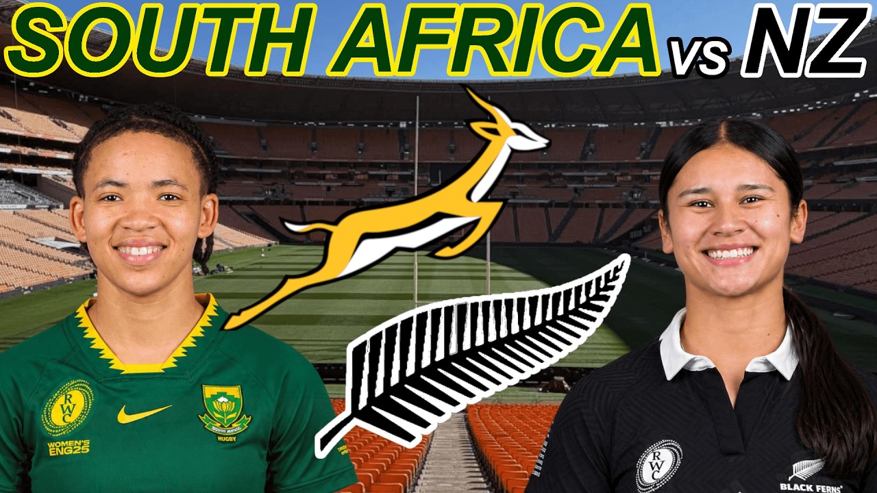 SOUTH AFRICA vs NEW ZEALAND 2026 Live Commentary (Springboks Women vs Black Ferns 2026)