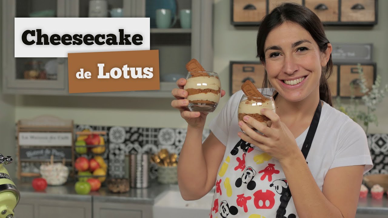 😋 VASITOS DE CHEESECAKE DE LOTUS 😋