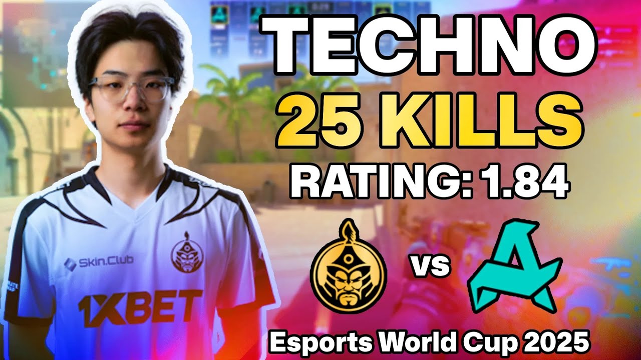 💥 TECHNO POV: MIRAGE DOMINATION vs Aurora! | GRAND FINAL Esports World Cup 2025