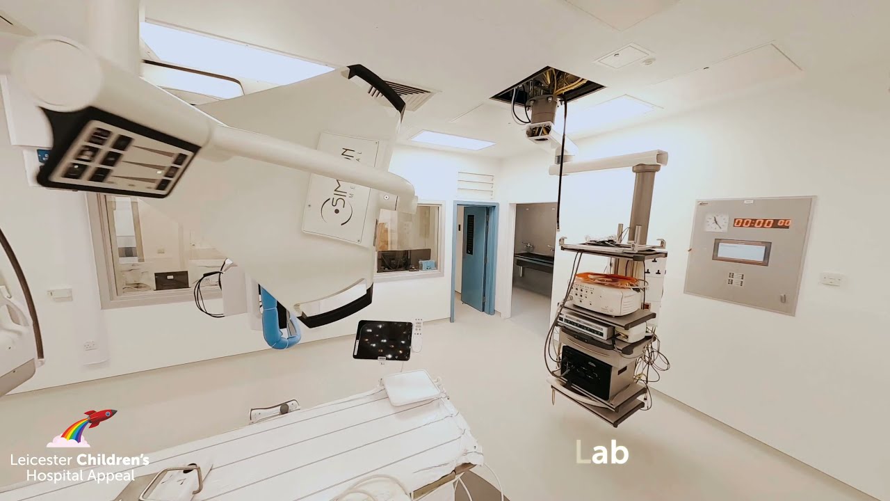 Leicester Children's Hospital flythrough