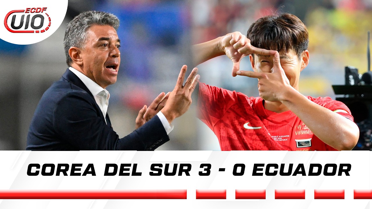 POST PARTIDO: COREA DEL SUR 3 - 0 ECUADOR l ECDF UIO