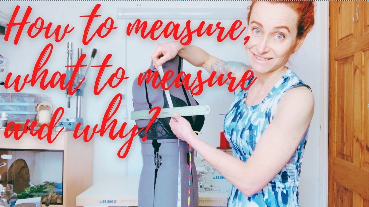How to measure yourself for tops and dresses - simplified pattern drafting for beginners