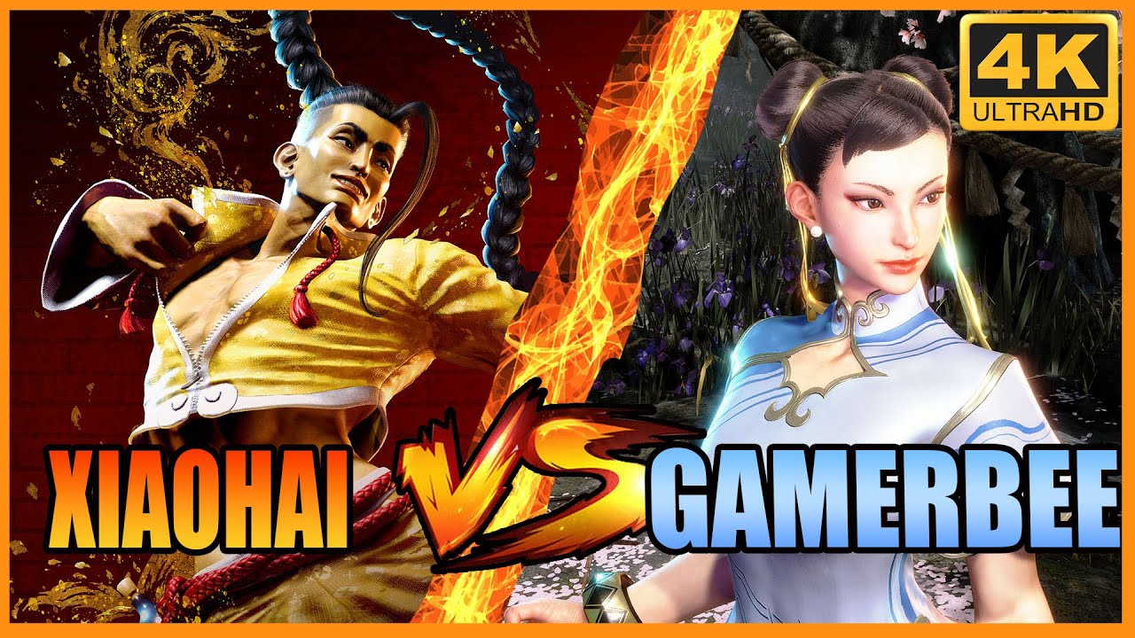 😱 XIAOHAI's Insane set Against Gamerbee ! 🔥 Street Fighter 6 4K Gameplay 🔥