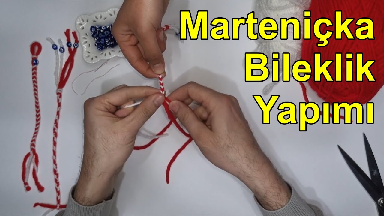 Marteniçka Bileklik Yapımı - Marteniçka Nedir - Marteniçka Modelleri - Marteniçka İpi - Marteniçka