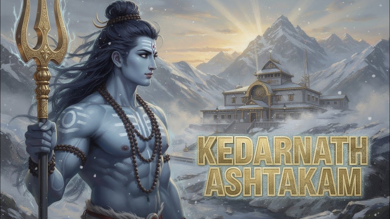 KEDARNATH ASHTAKAM | Sacred Hymn to Kedarnath (Shiva Stotram)