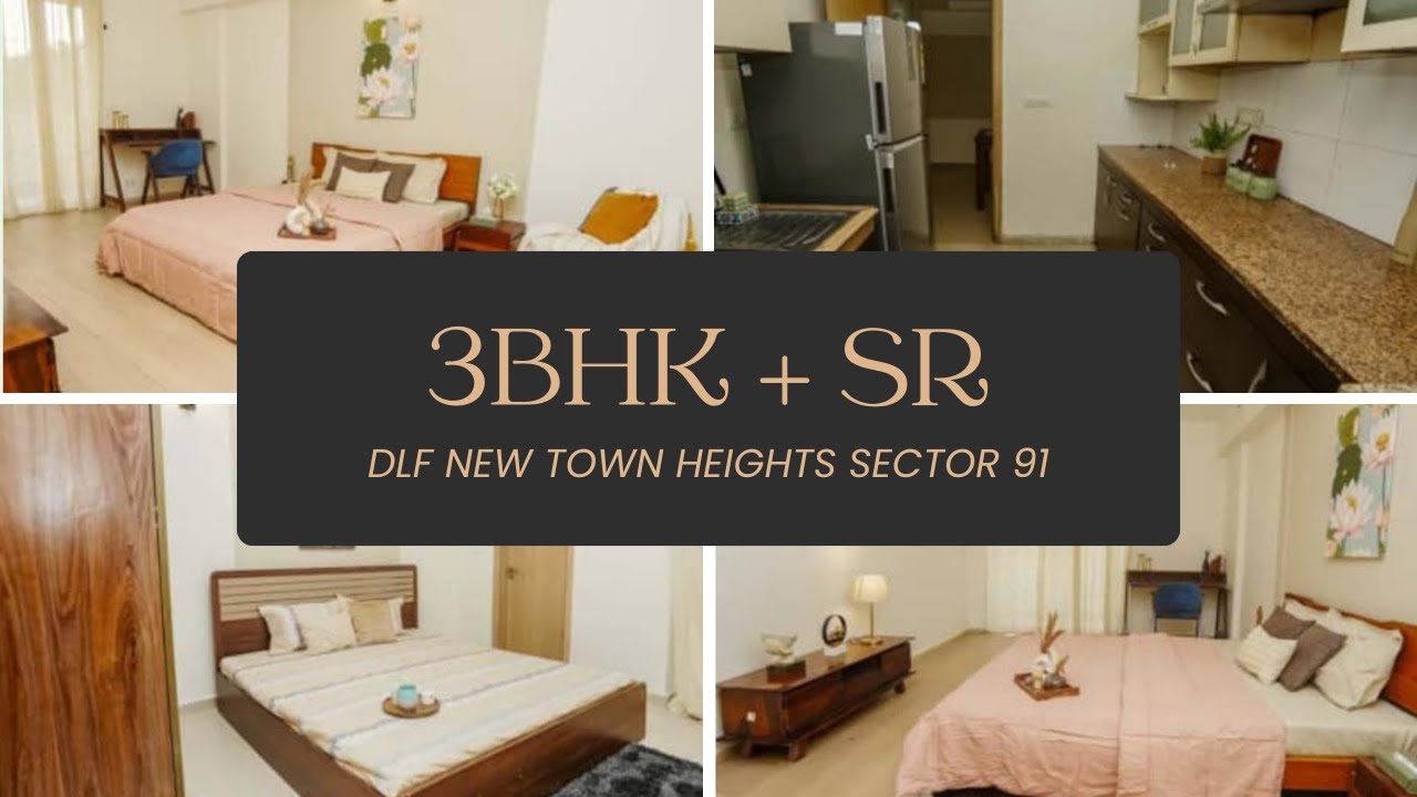 DLF New Town Heights Sector 91 Gurgaon | 3BHK + Servant Room1930 Sq.ft | Ready to Move Apartment