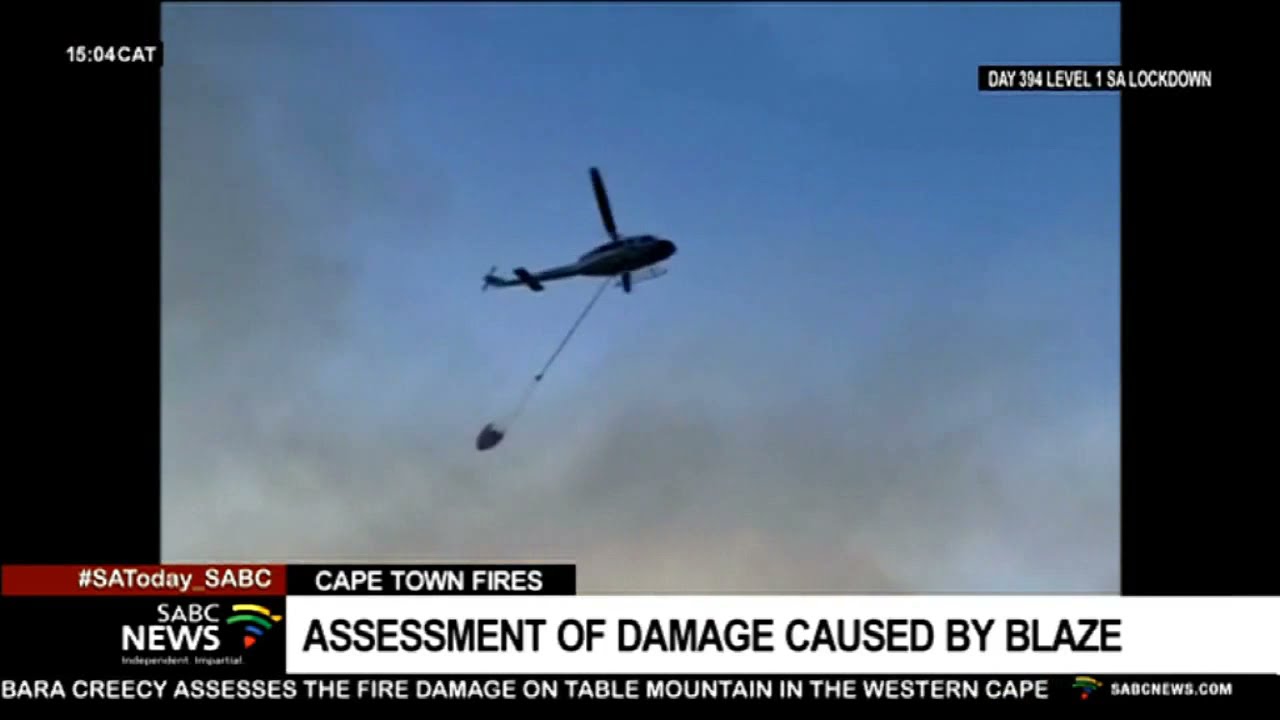 Cape Town Fires I More than 600 hectares of biodiversity area destroyed