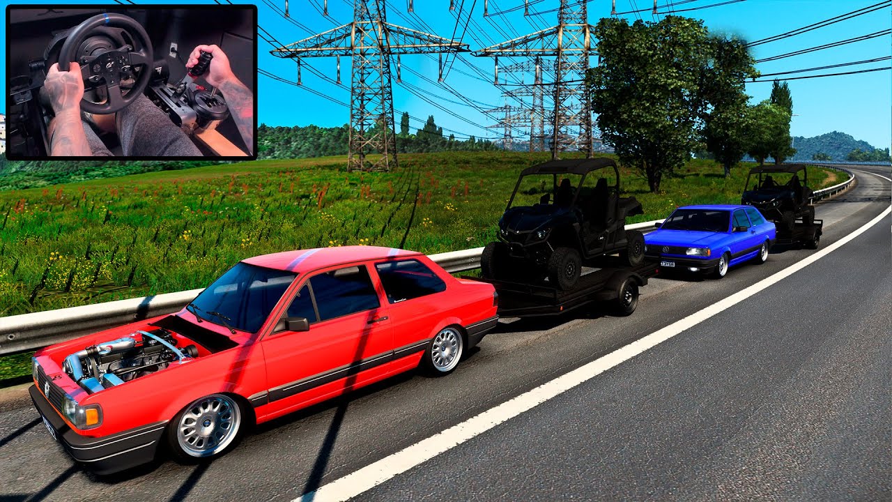 RACHA NA BR DE VOYAGE TURBÃO - EURO TRUCK SIMULATOR 2