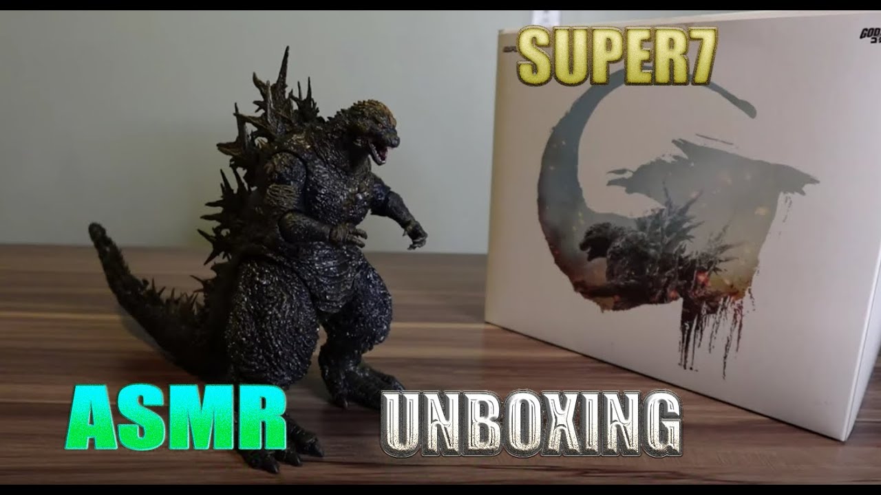 Godzilla Minus One Super7 Toho Ultimates Figure ASMR Unboxing