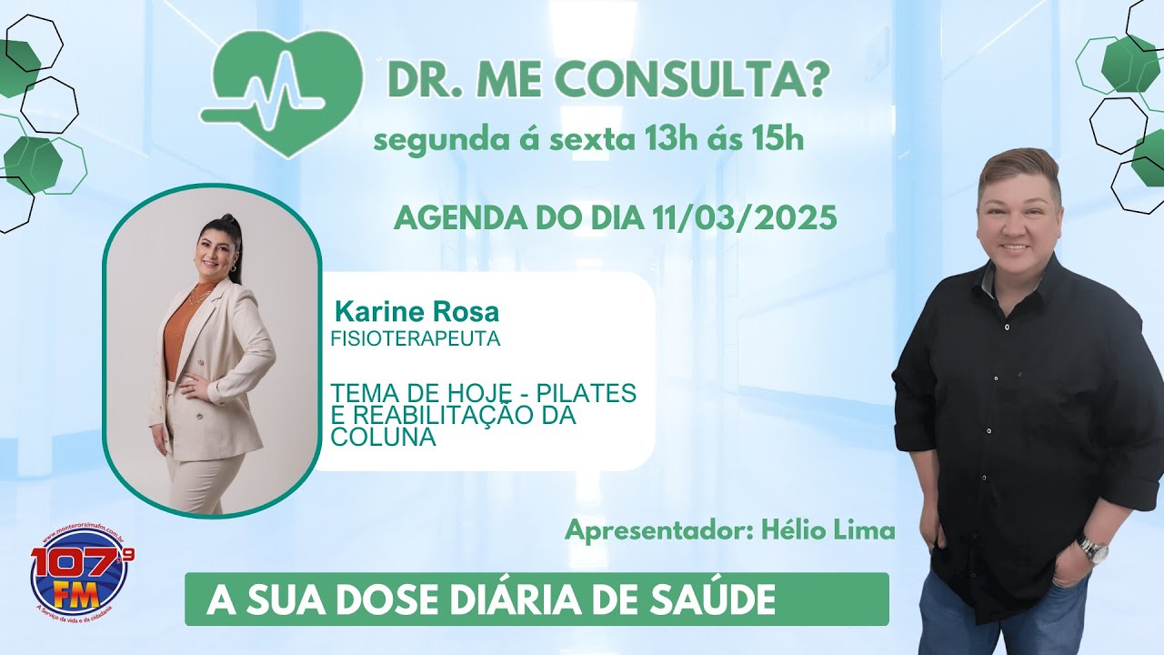 DR ME CONSULTA - ENTREVISTA COM : FISIOTERAPEUTA KARINE ROSA