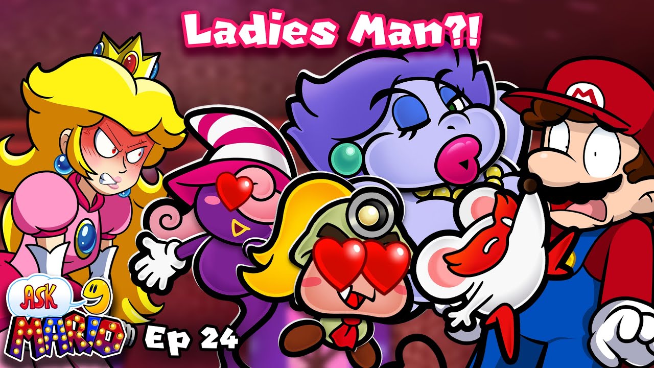 😍Paper Mario Kisses?!🍄Ask Mario⭐️Ep. 24