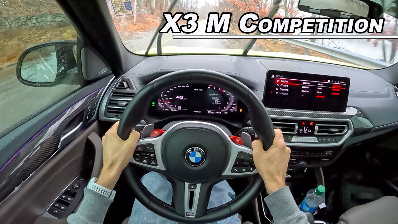 2022 BMW X3 M Competition - 503hp Family Hauler (POV Binaural Audio)