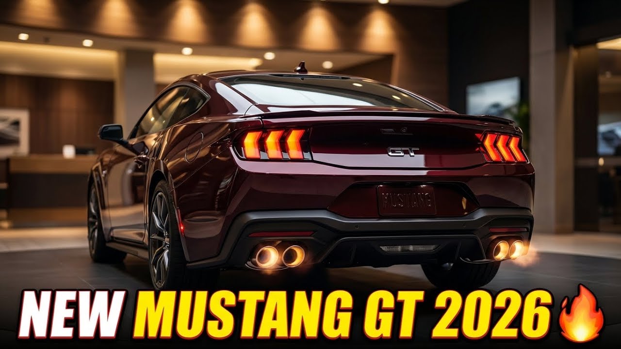 2026 Ford Mustang GT Review 🔥 Power, Design & Performance Explained!