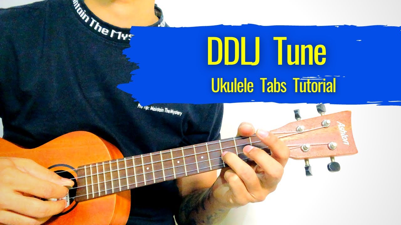 DDLJ | Tujhe Dekha To Ye Jana | Ukulele Tabs Tutorial | Easy Notes