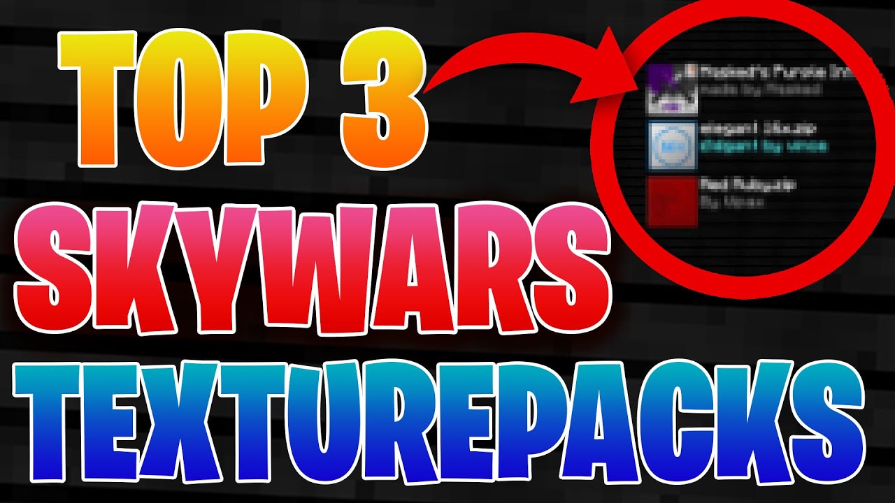 Die BESTEN Minecraft Skywars TEXTURE PACKS 🔥 | Minecraft Skywars PvP Packs 1.8.9 Download Deutsch