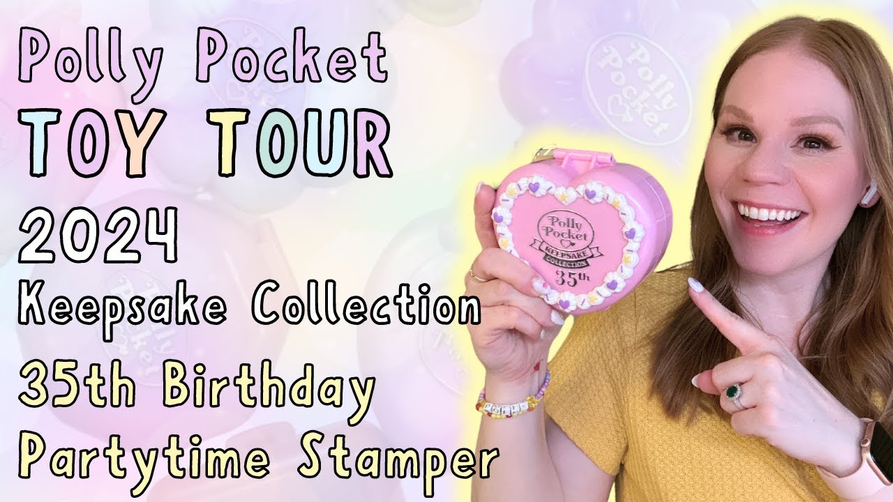 2024 Keepsake Collection: 2024 35th Anniversary Stamper vs 1992 Partytime Stamper | Polly Pocket