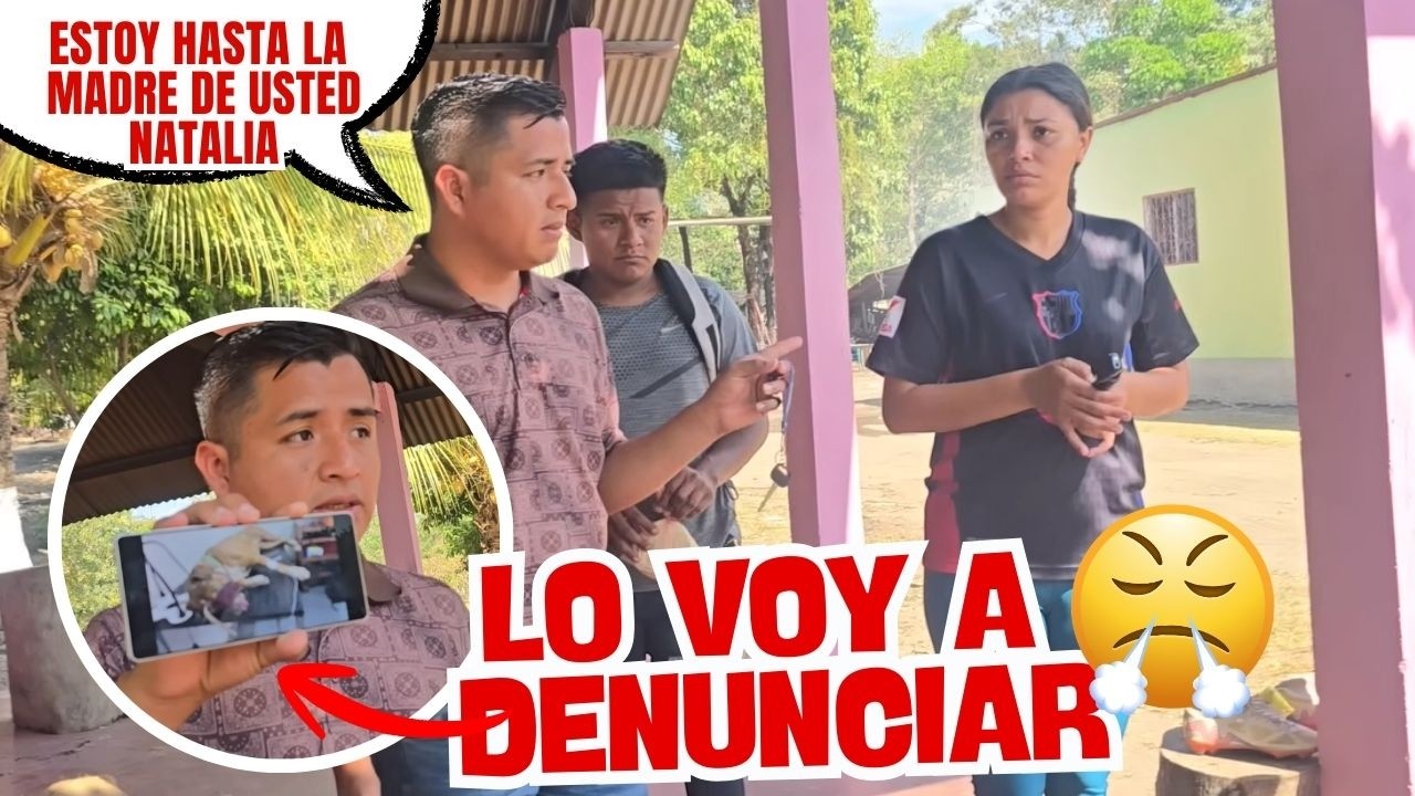 Nunca imagine que esto pasaria😡ESTOY ARTO DE NATALIA su ex marido VINO A PROVOCAR Y M4T0 A MI P3RR0😭