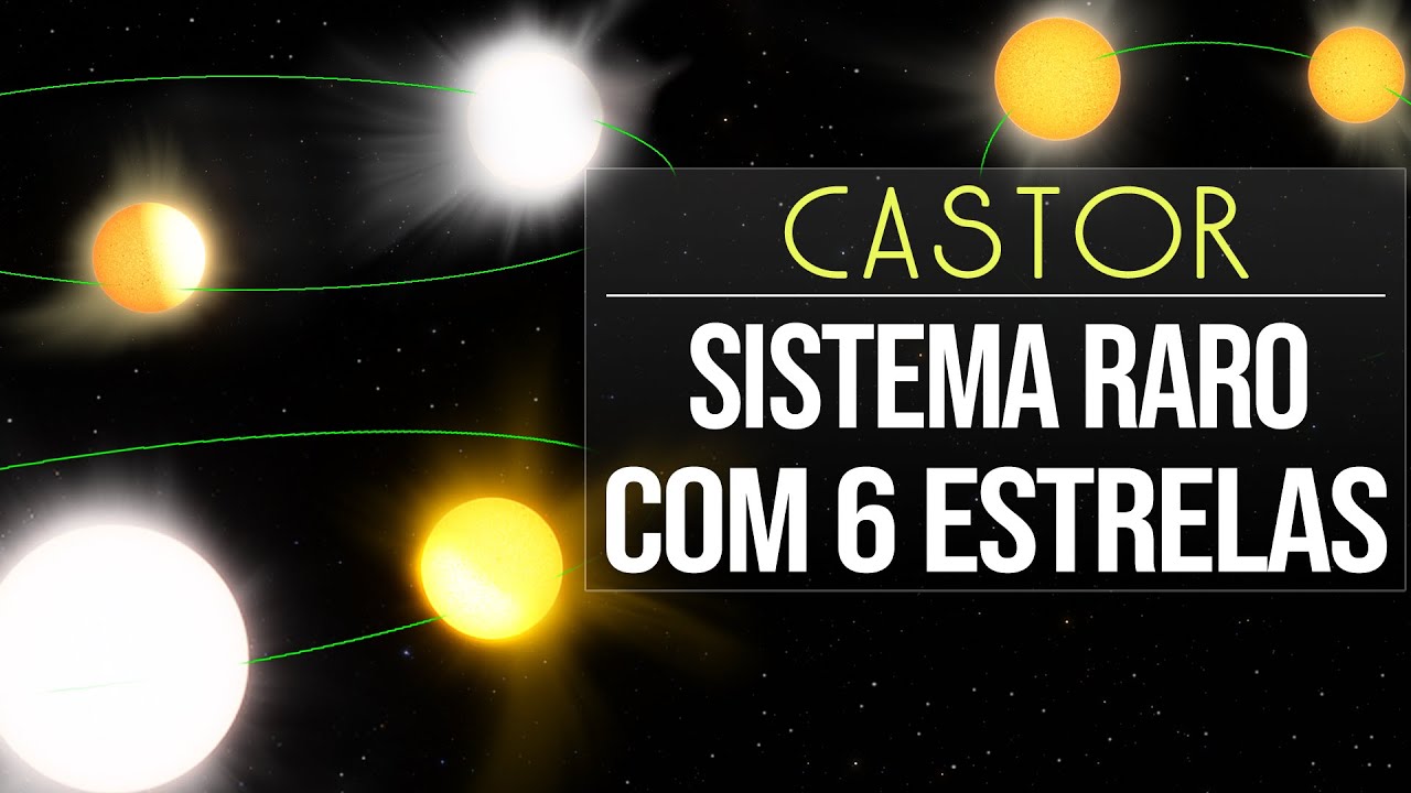 Castor - Sistema Raro Com 6 Estrelas