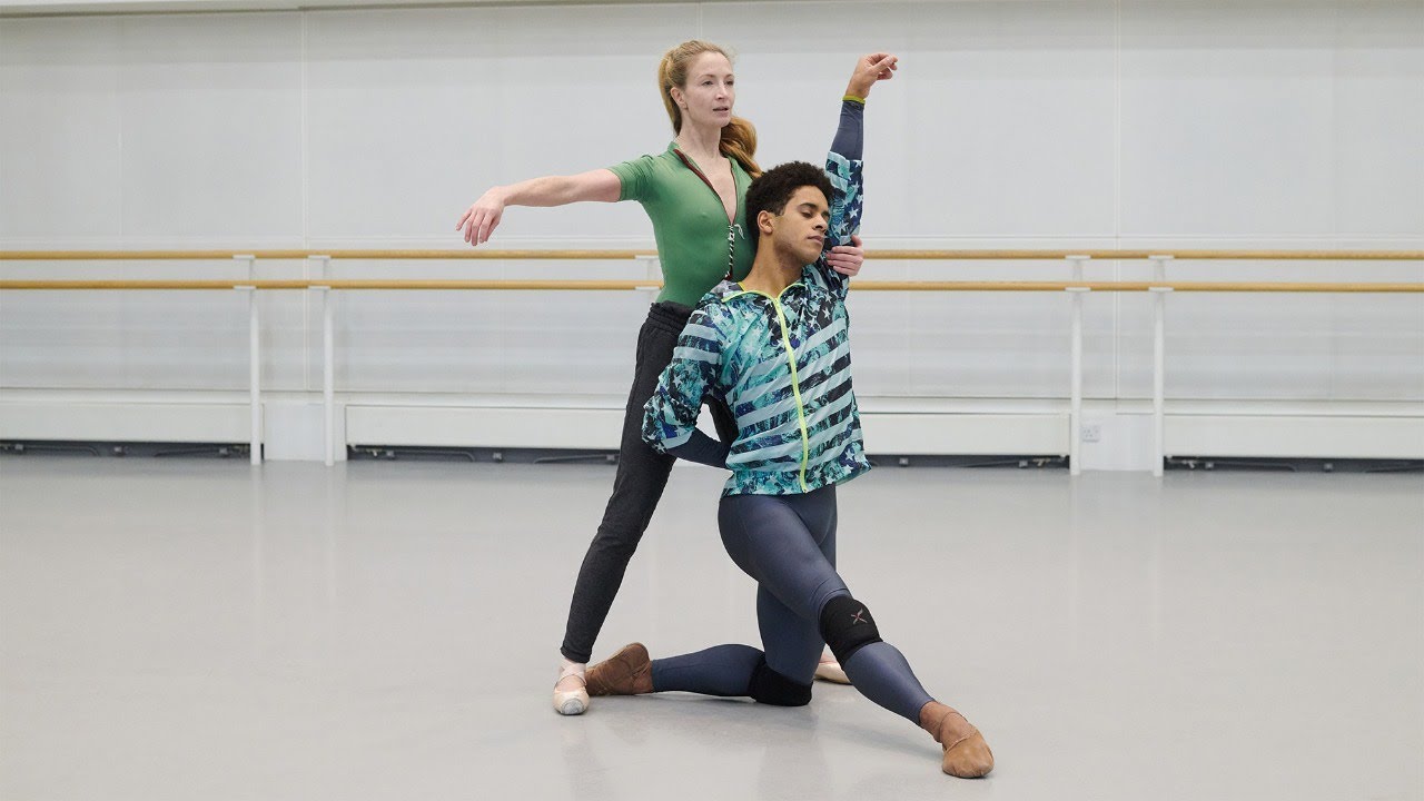 The Royal Ballet rehearse The Cellist