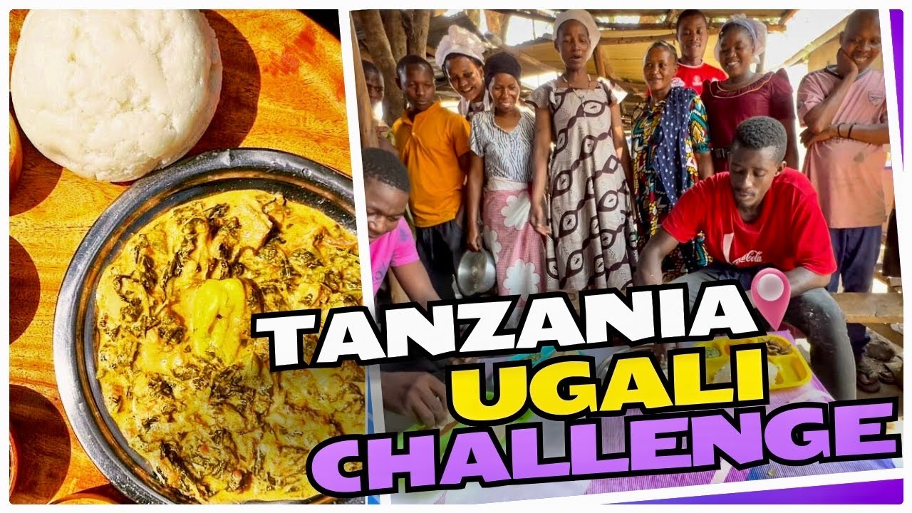 Ugali Man Challenge Tanzania | Meet the First Ever to Conquer 15 Plates of Ugali in Mwanza 🇹🇿