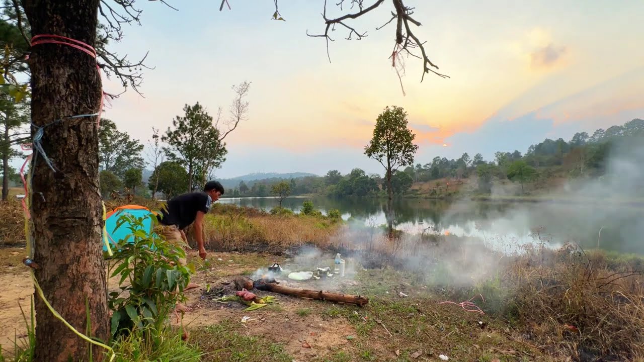BEST POV Of Cooking, Eating and Drinking While Enjoying THE MOST BEAUTIFUL SUNSET VIEWS 