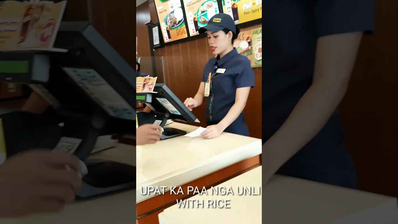 ISOG KAAYO ANG CASHIER SA MANG INASAL BA!!.