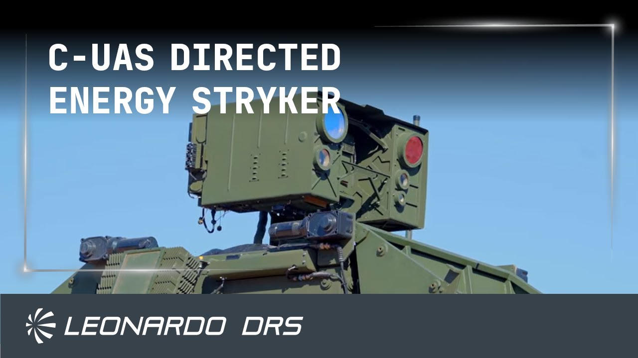 Counter-UAS Directed Energy Stryker Live Fire Demonstration