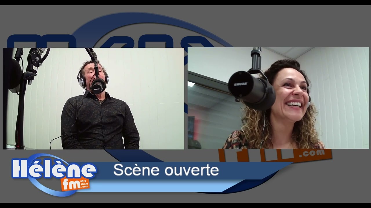 Le  Duo Jasmin de La Rochelle (17) pour l'émission Scène Ouverte du 13012023 sur Hélène FM