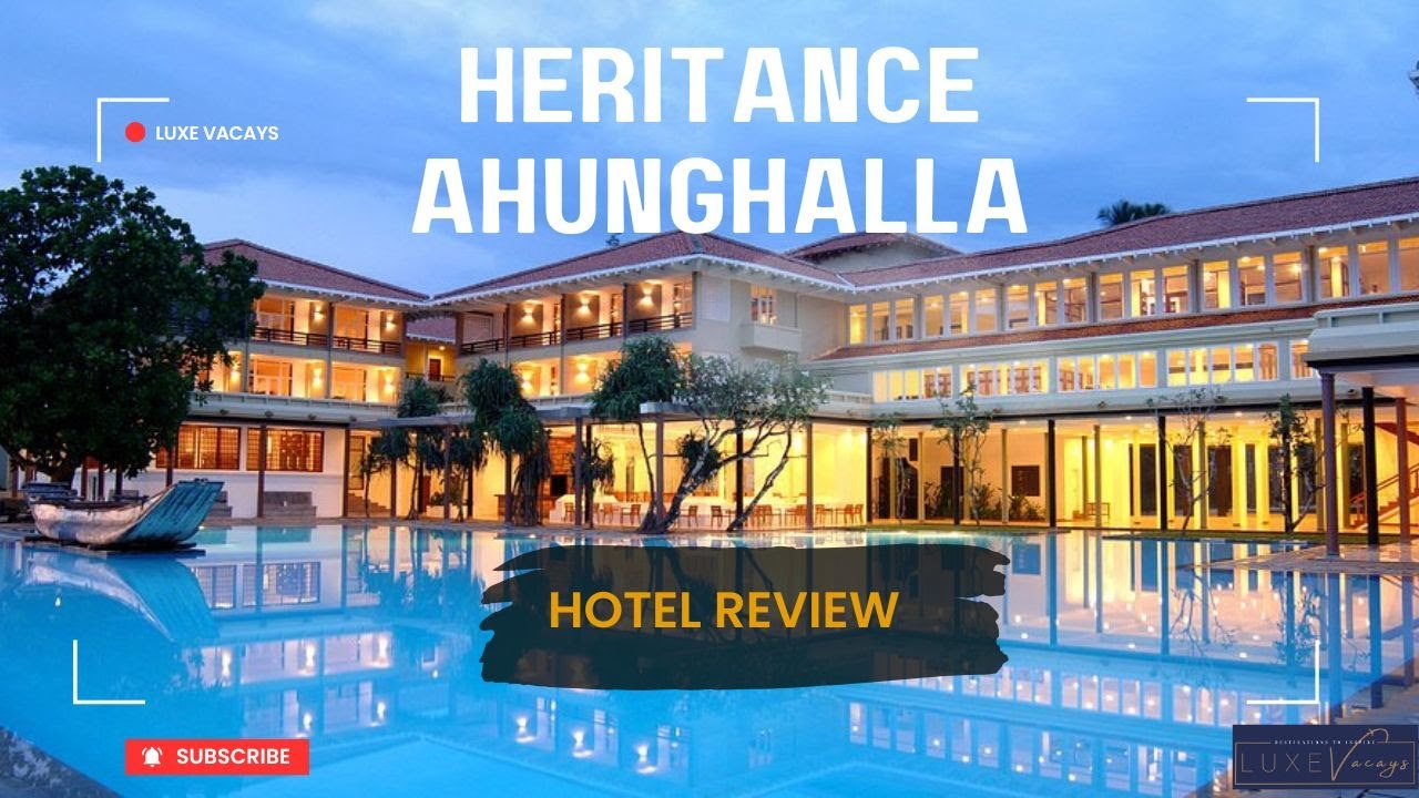 A Peek Inside Heritance Ahungalla | 5-Star Beachfront Escape in Sri Lanka